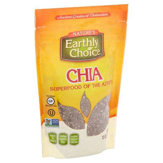 Nature's Earthly Choice Chia, 6 pack