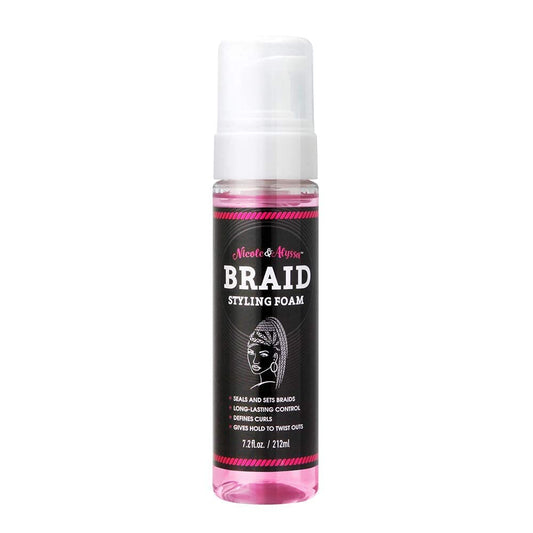 [ Nicole & Alyssa ] Braid Gel, Foam and Scalp Oil Set