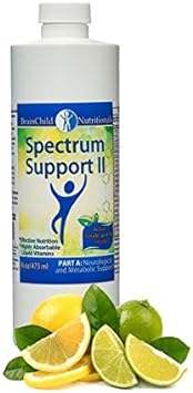 Spectrum Support Ii W/P5P Vitamins - Lemon/Lime 16Oz