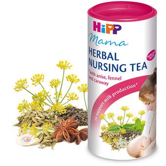 Hipp Herbal Nursing Tea for Breastfeading Women with Anise,Fennel and Caraway