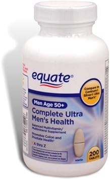 Equate - Complete Ultra Men's Health, 200 Tablets