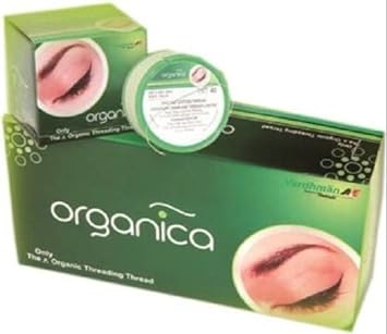 Organica Eyebrow ibrow threading Thread Box of 8 Spools- 300m each - forehead, upper lip, chin, - Saloon special