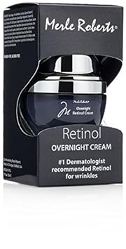 Merle Roberts Retinol Overnight Cream. Retinol cream helps for wrinkles, fine lines, sun damage and expression lines with hyaluronic acid, vitamin e and green tea. 1