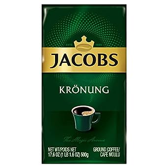 Jacobs Kronung Ground Coffee (Pack of 2.)