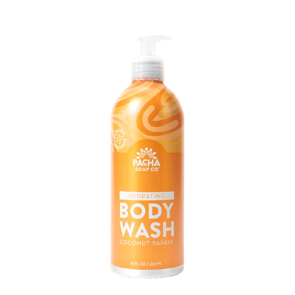 Esupli.com  PACHA SOAP Coconut Papaya Body Wash, 16 FZ