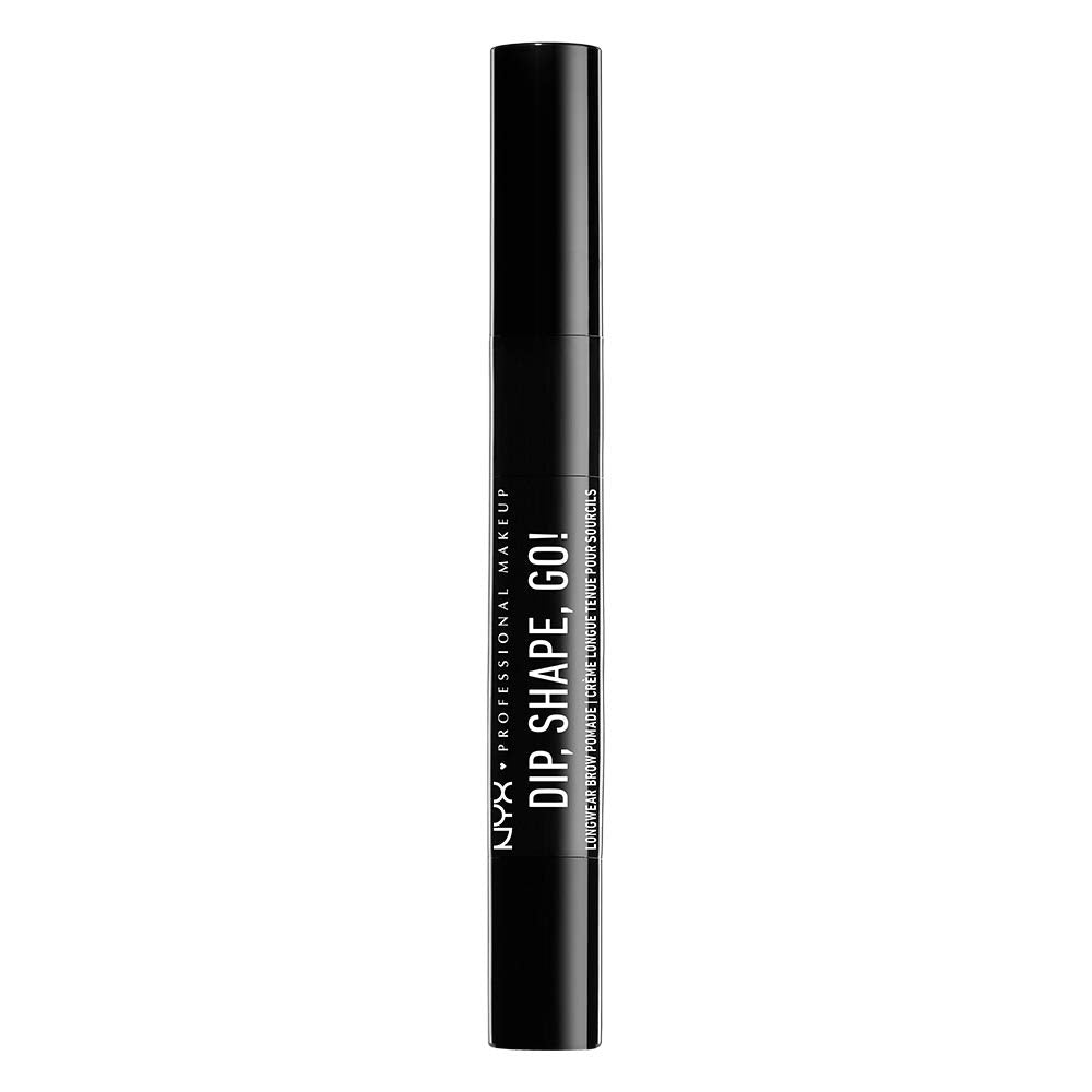 NYX PROFESSIONAL MAKEUP Dip, Shape, Go! Longwear Eyebrow Kit - Black