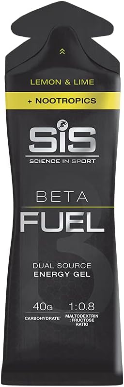 Science in Sport Beta Fuel Gels Dual Source Energy Gel, Lemon and Lime460 Grams