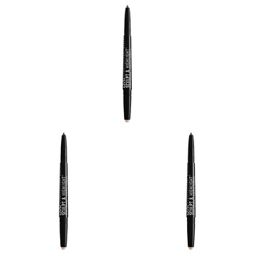 NYX PROFESSIONAL MAKEUP Sculpt and Highlight Brow Contour, Eyebrow Pencil, Auburn Soft Pink (Pack of 3)