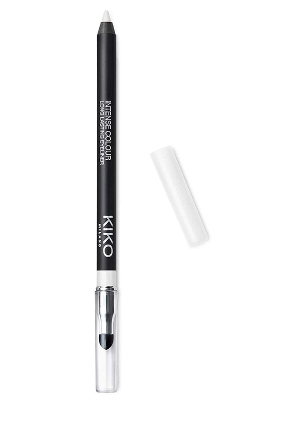 Kiko Milano Intense Colour Long Lasting Eyeliner 01 | Intense And Smooth-gliding Outer Eye Pencil With Long Wear