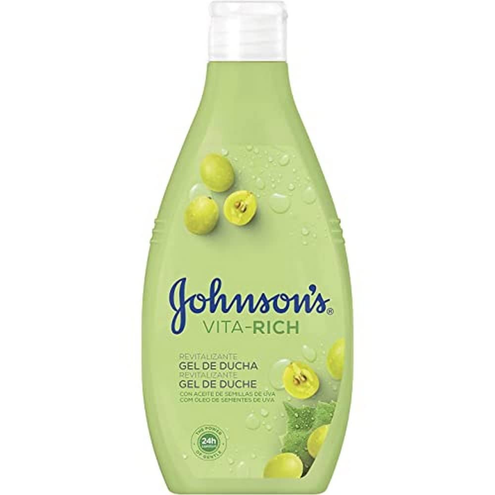 Johnson's Vita Rich Revitalizante Uvas Shower Gel, 750 ml