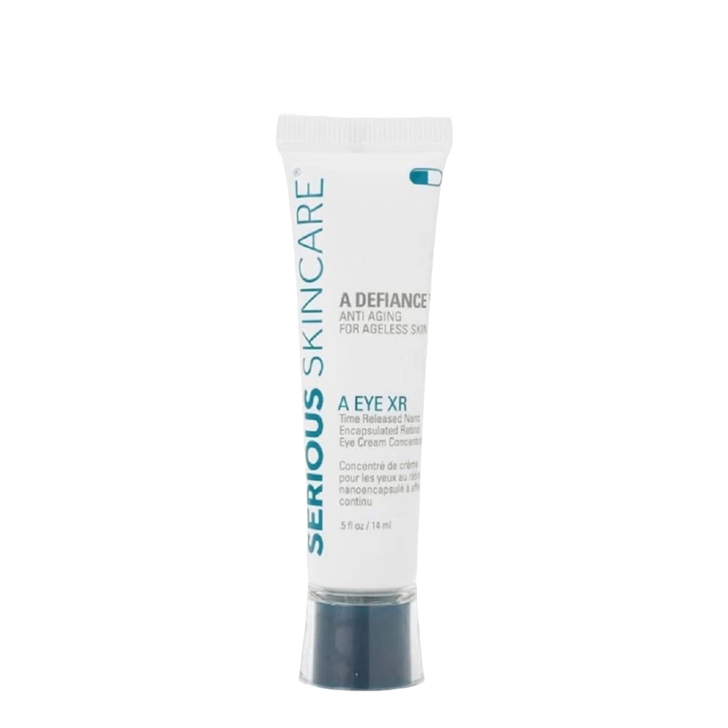 Serious Skincare A Defiance Retinol A Eye XR Cream Concentrate 0.5 . - Anti-Aging - Fine Line & Wrinkles - Time Released Retinol - Smoothing - Targeted Vitamin A Daily Wrinkle Cream - Fragrance Free