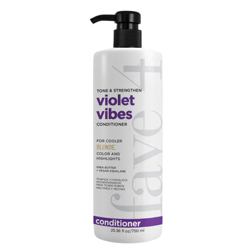 fave4 hair Purple Conditioner for Blonde Hair, Violet Vibes Tone & Strengthen Conditioner