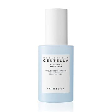 SKIN1004 Hyalu-CICA Blue Serum 1.69 ., 50, 5 Layer Hyaluronic Acid Cica Niacinamide, Hydrating and Refreshing Multi-Care Solutions