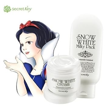 [Secretkey] Snow White Cream 50g+snow White Milky Pack 200g 