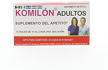 Komilon Adults - Suplemento Del Apetito X 10 Viales X 15 Ml (Pack Of 1)