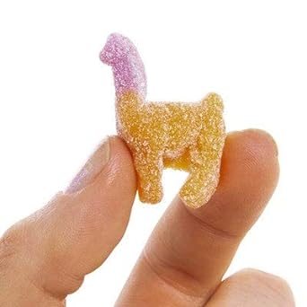Trolli Sour Brite Llamas Gummi Candy, 4.25 Ounce (4 Bags) : 