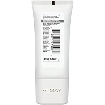 Almay Smart Shade Anti-Aging Skin Tone Matching Makeup, Light Medium/200, 1 uid