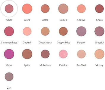 Jolie Blush Glows - Pressed Cheek Colour - Shimmer Finish (A