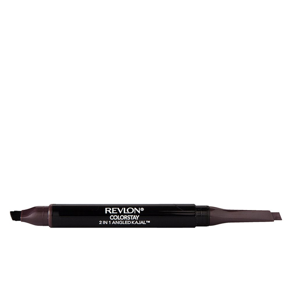 Revlon Colorstay 2-in-1 Angled Kajal Eyeliner, 102 Fig, 0.10