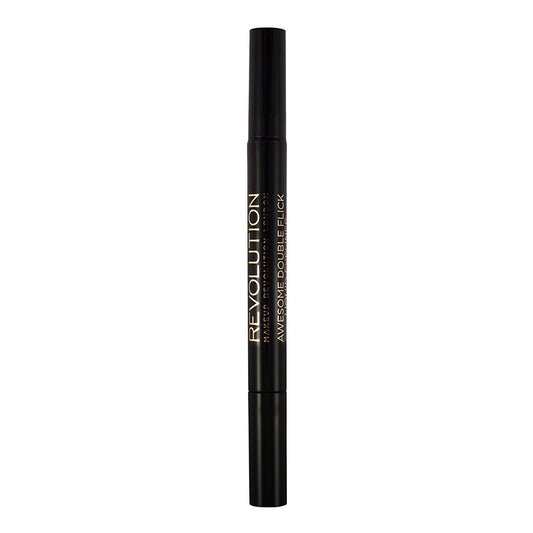 Revolution Thick & Thin Dual Liquid Eyeliner, Dual Ended Eyeliner Pen, Highly Pigmented & Last All Day Long, Cruelty-Free, 5g