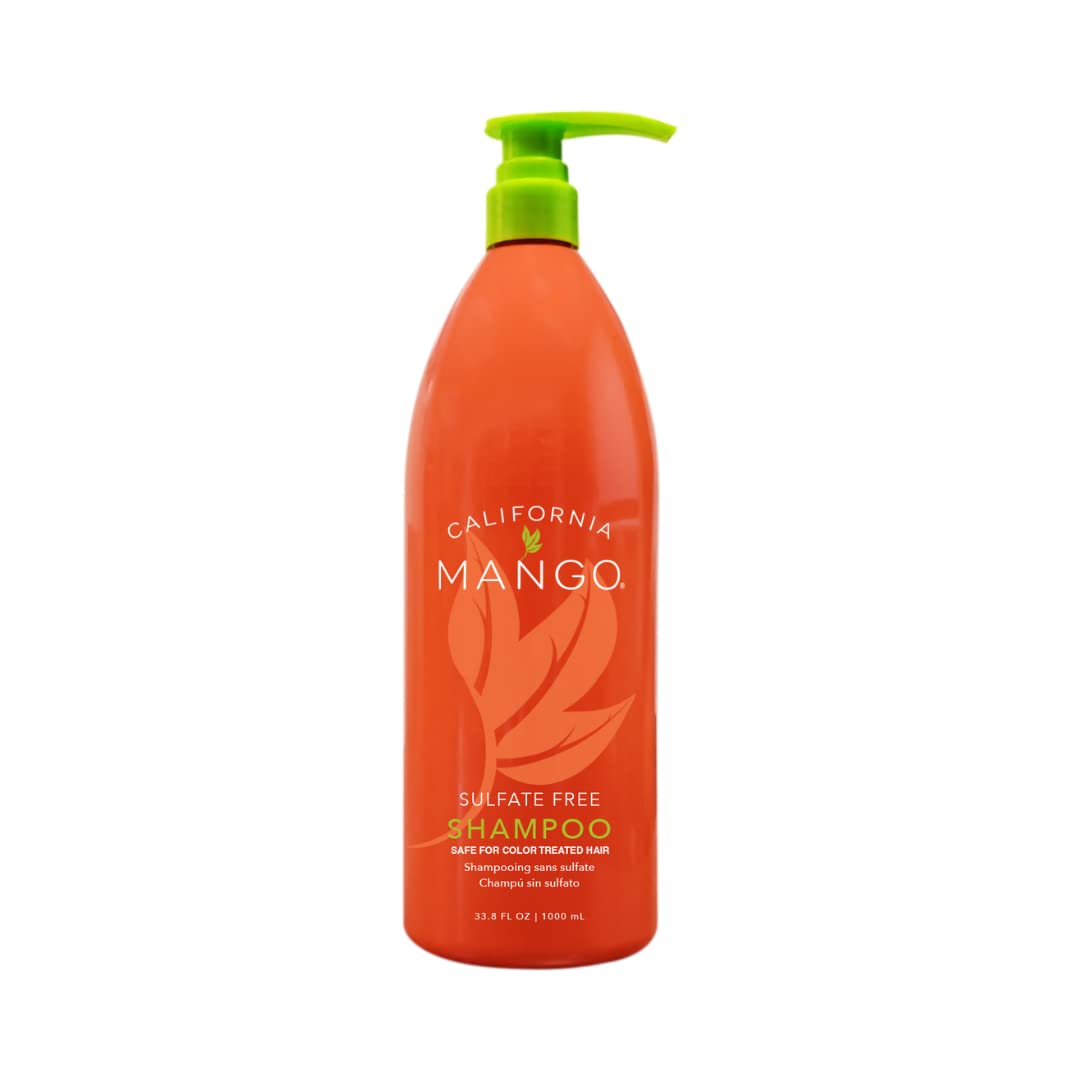 California Mango Shampoo Sulfate Free 33.8  / 999 Ml, 33.8  (CM33SP)