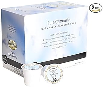 Twinings of London Pure Camomile Tea K-Cups for Keurig, 24 Count