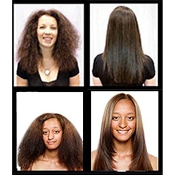 MOROCCAN KERATIN Most Effective Brazilian Keratin Hair Blowout Straightening Smoothing Hair Treatment Instant Professional Results Salon Formula 120ml with 30ml Clarifying Shampoo