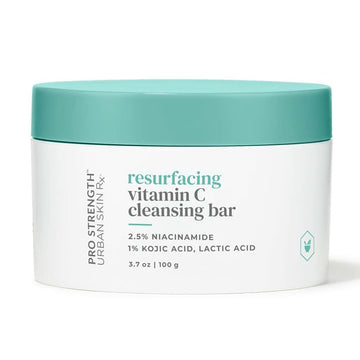 Urban Skin Rx Resurfacing Vitamin C Cleansing Bar | Multi-Tasking Treatment Cleanses, Resurfaces And Brightens A Dull Complexion. Formulated with Niacinamide and Lactic Acid | 3.7