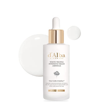 d'Alba Italian White Trufe Intensive Vegan Ampoule, elasticity care ampoule, 50,000ppm Volufiline ampoule, ultimate skin-firming vegan treatment, anti-aging ampoule