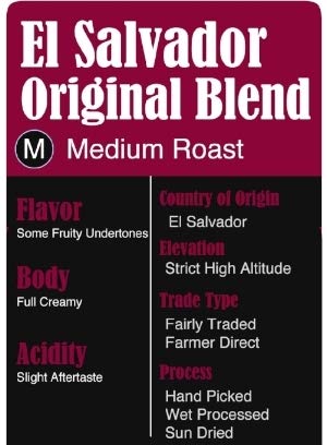 Strong Tower “Cup of Excellence” Ground Coffee, High Altitude/Fair Trade, Original Medium Creamy Roast
