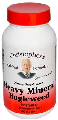 Dr. Christopher'S Formulas Heavy Mineral Bugleweed Formula - 400 Mg