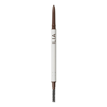 ILIA - In Full Micro-Tip Brow Pencil | Non-Toxic, Vegan, Cruelty-Free, Clean Makeup (Dark Brown)