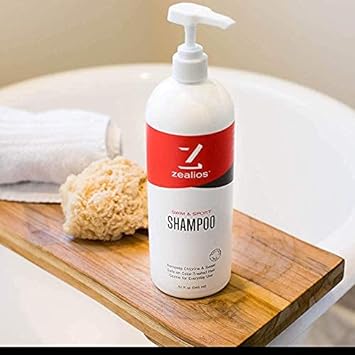 Zealios Swim & Sports Shampoo Remove Chlorine & Salt Water, Perfect Moisturizing Formula Hydrates Dry Hair, Protects Color/Treated Hair from Pool Chemicals Swimmers, Athletes - 32