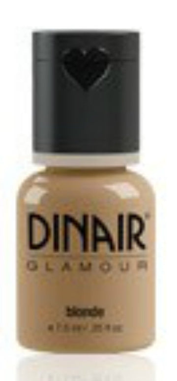 DINAIR AIRBRUSH MAKEUP EYEBROWS and EYE LINER - 1 Bottle BLONDE .25