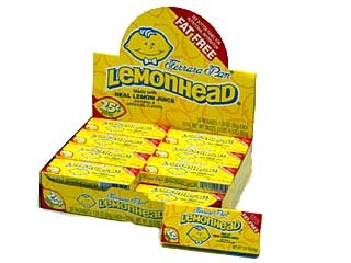 Lemonheads Medium Box - 24 / Box : Grocery & Gourmet Food