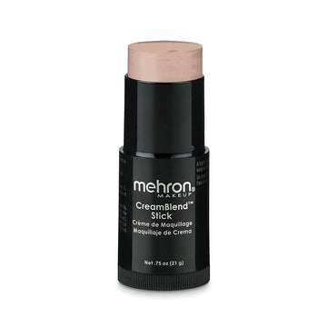 Mehron Makeup CreamBlend Stick | Face Paint, Body Paint, & Foundation Cream Makeup| Body Paint Stick .75  (21 g) (Light Medium Olive)