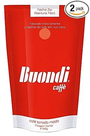 BUONDI Ground Coffee (Espresso Grind)  / (Pack of 2)