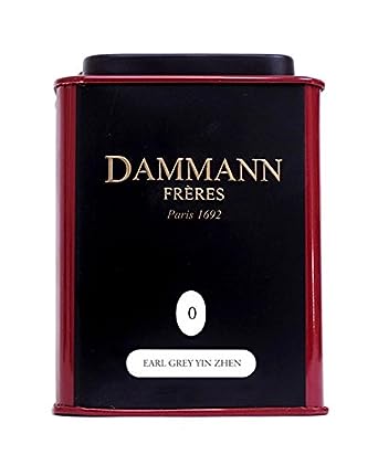 DAMMANN FRERES - EARL GREY YIN ZHEN - Loose Tea tin - 100gr Tea tin