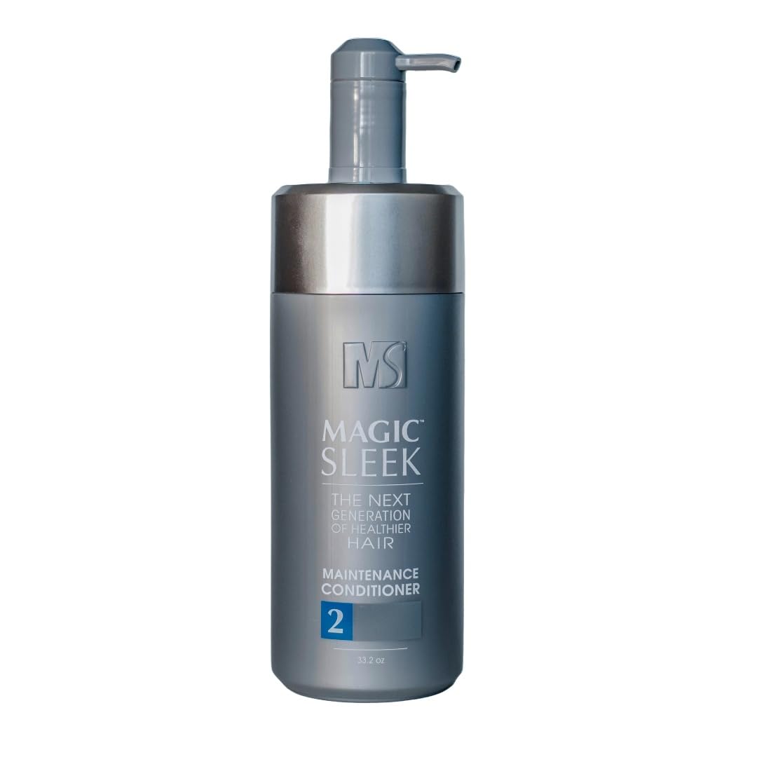 MagicSleek Magic Sleek Hydrating Conditioner | For Dry, Damaged, Color-Treated Hair Controls frizz, Softens & Strengthens Hair | Made with Nourishing Argan Oil Extracts | 33.2