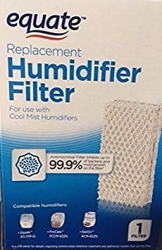 Equate Replacement Humidifier Filter for use with Cool Mist Humidifier