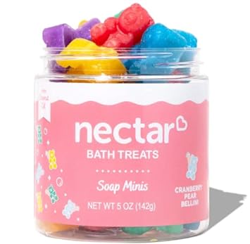 Kids Soap, Mini soaps, Bubble Soap, Bear Shape Mini Soaps For Kids, Handmade in the US Kids Soaps, Fun Bath Time for Children, Boys & Girls, for All Skin Types (Bear Shape)
