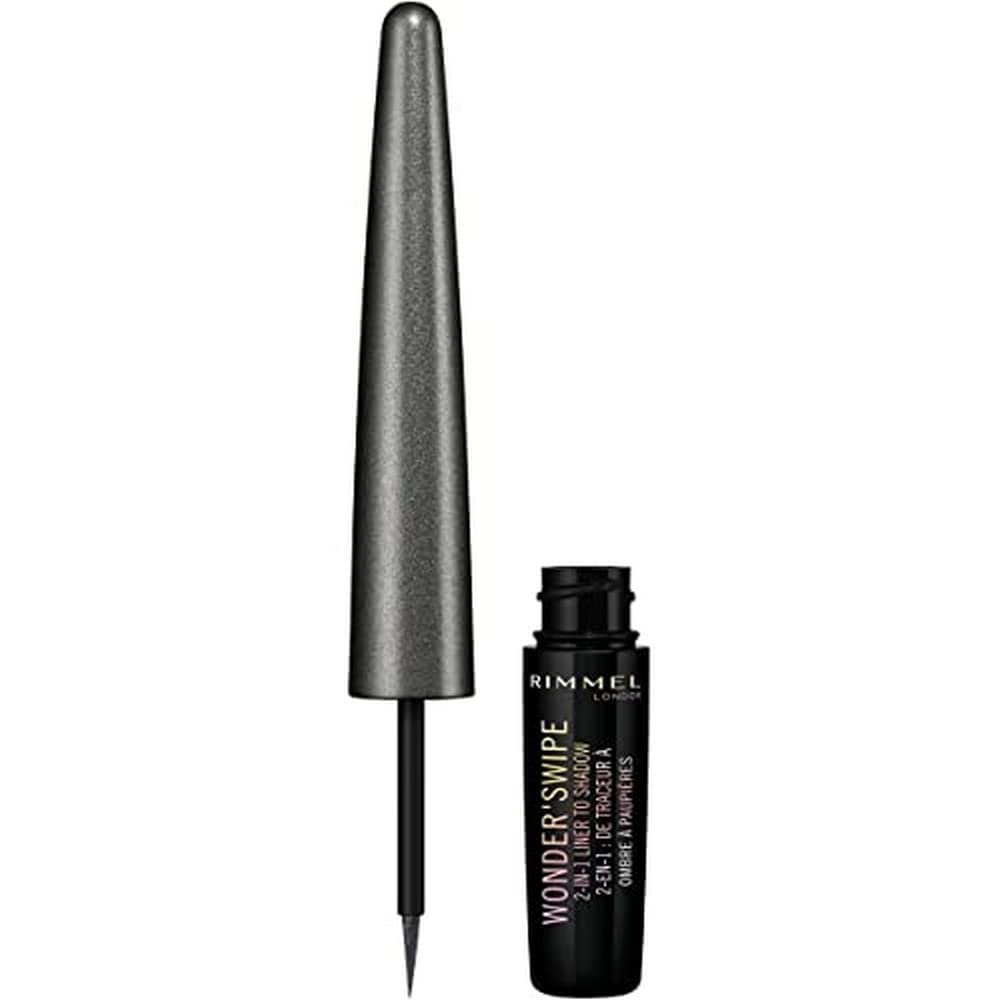 Rimmel London Wonder Swipe 2-in-1 Glitter Eyeline to Eyesahdow, 014 Fashun, Metallic