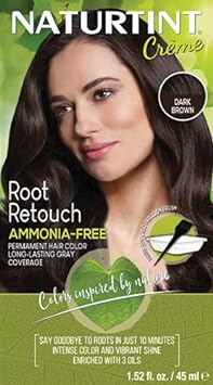 NATURTINT Dark Brown Root Retouch Ammonia Free, 1.52 FZ