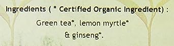 Davidsons Organic Teas 6413 Bulk Green with Lemon Ginseng Tea