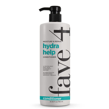 fave4 hair Hydra Help Conditioner, Strengthen Heat Damaged, Over Processed Hair, 25.36