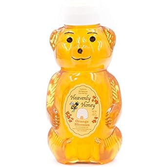 Orange Blossom Honey (12oz) Bear : Grocery & Gourmet Food