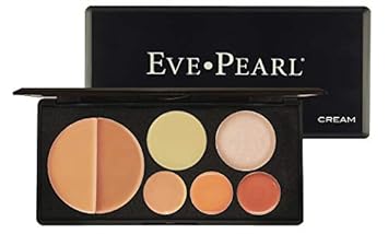 EVE PEARL awless Face Palette, Foundation, Concealer, Blush all in one palette-TAN, 8