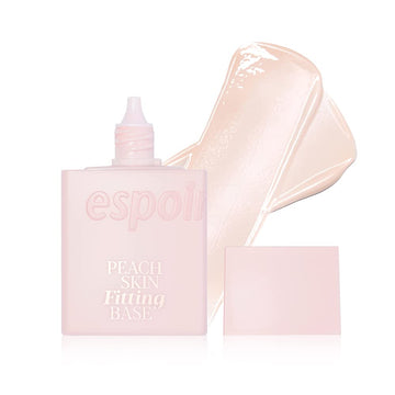 ESPOIR Peach Skin Fitting Base 30 SPF 41 PA++++ | Lightly Adhering, Long-lasting Peach Complexion Face Foundation Primer | Correcting Skin Texture and Covering Pores | Korean Makeup