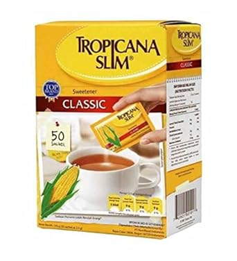 Tropicana Slim Sweetener Classic (50s x 2.5g) 125g - sweet taste good, like regular sugar sand