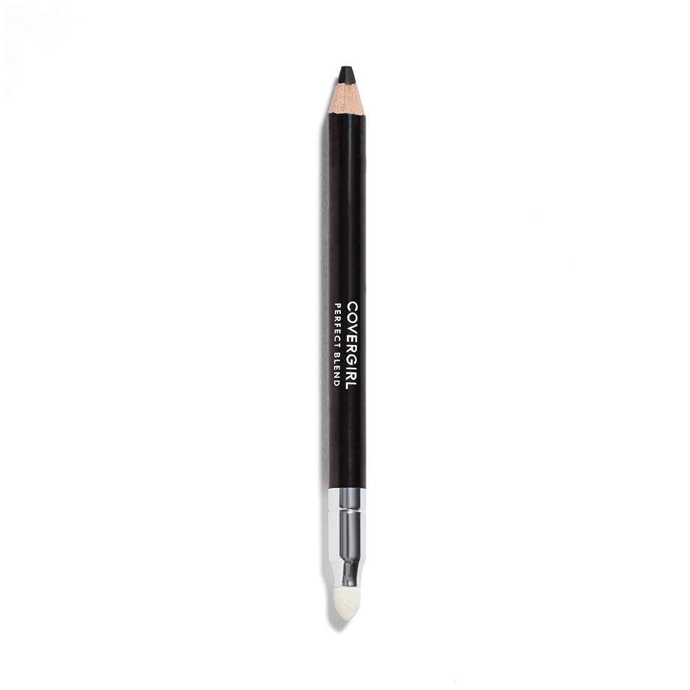 COVERGIRL Perfect Blend Eyeliner Pencil, Basic Black, 1 Count (.03 ), Eyeliner Pencil with Blending Tip For Precise or Smudged Look (packaging may vary)